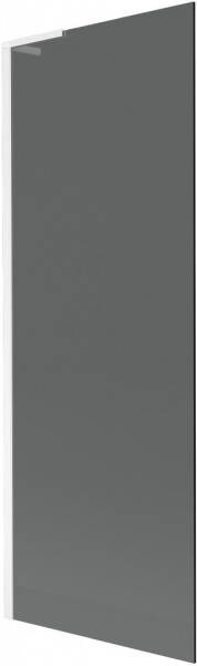 MEXEN/S - Next L vaňová zástena FIX 70 x 150, grafit, biela 895-070-000-03-40-20