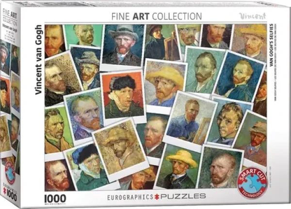 EUROGRAPHICS Puzzle Van Goghove Autoportréty