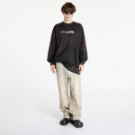 Tričko A BATHING APE Overprint Logo Relaxed Fit Long Sleeve Tee Black L