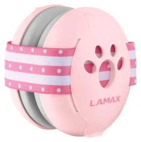 Lamax BabyMuffs1 ružová / Chrániče sluchu pre deti
