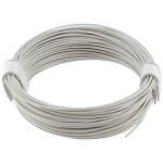 Econ connect KL004WS10 opletenie / lanko, 1 x 0.04 mm², biela, 10 m; KL004WS10