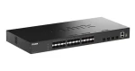 D-Link DGS-1530-28S / Switch / Managed L2 / 24x SFP + 4X SFP+ / 128 Gbit/s / Rack (DGS-1530-28S/E)