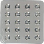 Jedlé diamanty 20 ks priehľadné - FunCakes - FunCakes