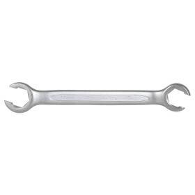 KS Tools 517.9244 Otvorený dvojkruhový kľúč, uhlový, 11x13mm; 517.9244