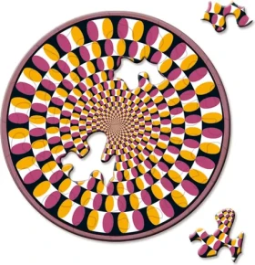 CURIOSI Okrúhle puzzle Picoli: Hojdačka