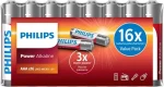 Philips batéria Power alkaline LR03P16F/10 AAA - 16 ks (6959033841590)