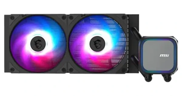 MSI MAG CoreLiquid A13 240 čierna / 2x 120mm / 31.1 dB @ 2000 RPM / 62.6 CFM / AMD + Intel (306-7ZWCA11-L80)