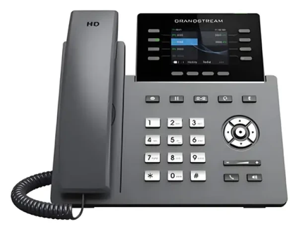 Grandstream GRP2624 / VoIP telefón / 12x SIP účet / 2,8 "TFT displej / WiFi / Bluetooth / 2x Gigabit LAN (GRP2624)