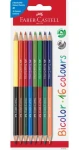 Faber-Castell Bicolor - Pastelky - papierová krabička 8 ks (116197)