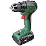 Bosch Home and Garden UniversalDrill 18V-60 aku vŕtací skrutkovač, aku vŕtací skrutkovač, 18 V, 2.0 Ah Li-Ion akumulátor + akumulátor, vr. nabíjačky, 06039D7001; 06039D7001