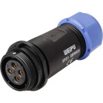 Weipu SP2111 / S 4 I guľatý faston, 1 ks; SP2111 / S 4 I