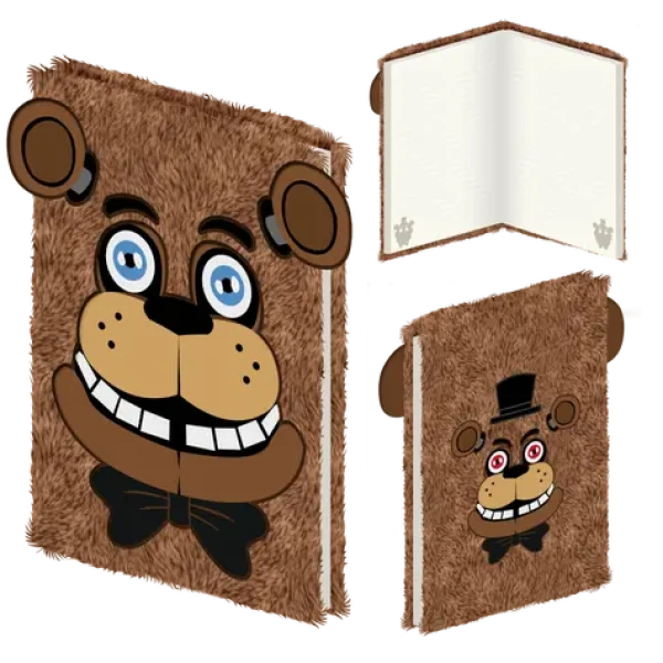 PYRAMÍD Plyšový blok Five Nights at Freddy's Freddy DPL10 / Blok / A5 (SR2501299EPM)
