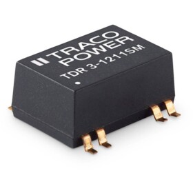 TracoPower TDR 3-0522SM DC / DC menič napätia, DPS 5 V/DC 12 V/DC, -12 V/DC 125 mA 3 W Počet výstupov: 2 x; TDR 3-0522SM