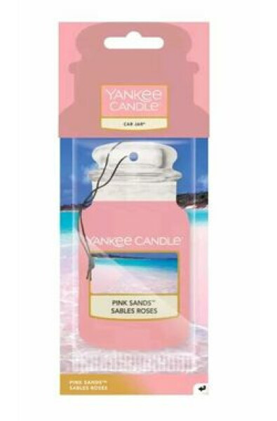 Yankee Candle Car Jar Pink Sands Vôňa do auta na zavesenie (5038580069556)