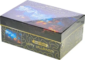 Puzzle Happy Halloween: Tekvicová záhrada