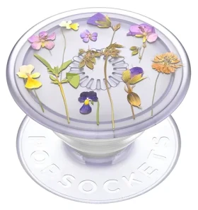 PopSockets PlantCore Purple Fields / Držiak telefónu / Skladací úchyt a stojanček / Odnímateľný PopTop (806198)