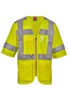 Reflexná pracovná vesta Payper EXO Farba: Oranžová fluo, Veľkosť: 3XL (S008550088020013XL)