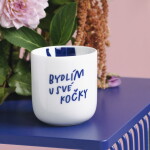 Bella Rose Porcelánový hrnček Bydlím u své kočky 270 ml