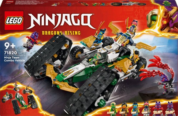 LEGO® NINJAGO® 71820 Tím nindžov a kombo vozidlo