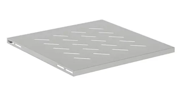 Lanberg Police pre 19" rozvádzač šedá / Police / 1U / nosnosť 120 kg / 4bodová montáž (AK-1017-S)