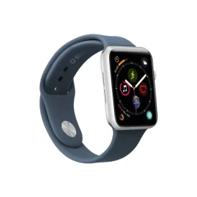 SBS remienok pre Apple Watch 44 mm veľkosť (M - L) modrá (TEBANDWATCH44MB)