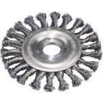 Nerezová drôtená okrúhla kefa 0,5 mm, Ø 115 mm KS Tools 340.0046; 340.0046