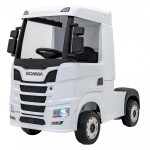 Mamido Elektrický kamión Scania R-SÉRIA 4x4 biely