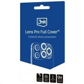 3mk Lens Pro Full Cover tvrdené sklo ochrana kamery pre Apple iPhone 12 Pro Max (5903108527835)