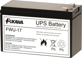 FIAMM FWU17 / Batéria pre UPS / náhrada za APC RBC17 / 12V / 9Ah / životnosť 5 rokov
