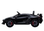 Mamido Detské elektrické autíčko Lamborghini Aventador čierne