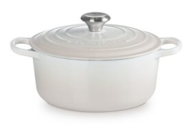 Le Creuset Signature Hrniec s pokrievkou 24 cm biela (21177247164430)