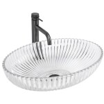 REA - Umývadlo na dosku Nicole Transparent REA-U4701