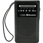 ROADSTAR TRA-1230/BK čierna / Radio / FM / 3.5mm (7621800033093)