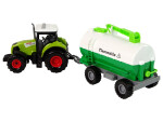 Mamido Elektrické autíčko traktor pre deti s návesom cisternou - Farma