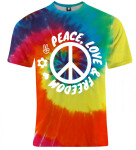 Aloha From Deer Peace And Love Tričko TSH AFD358 Multicolour