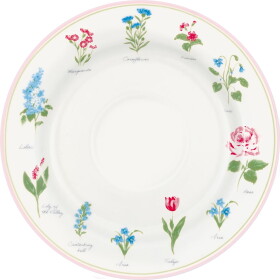 GREEN GATE Porcelánový tanier Agnes White