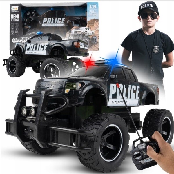 MalPlay ND21_109730 RC terénne auto Police Raptor