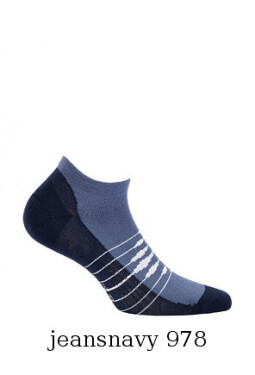 Pánské kotníkové ponožky Ag+ vzor model 5791285 - Wola Barva: černá, Velikost: 42-44