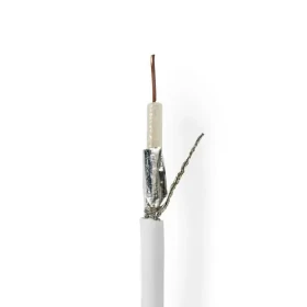 Nedis Koaxiálny kábel na cievke RG6T 75 Ohm / Dvojité Tienenie / ECA / 100.0 m / Koax / PVC / Role (CSBR4015WT1000)