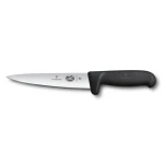 VICTORINOX Vykrvovací nôž Fibrox čierna / 16 cm (5.5603.16M)