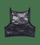 Dámska podprsenka Smart Deco Bralette BLACK čierna 0004 TRIUMPH BLACK