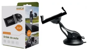 Aligator HA02 2v1 Univerzálny držiak s prítlačnými ramenami / Šírka telefónu: 6 - 9cm (HA02-A)