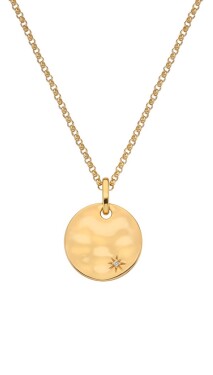 Hot Diamonds Pôvabný náhrdelník s diamantom Jac Jossa Soul DP837 (retiazka, prívesok)