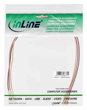 InLine / Predlžovací kábel / 3-pin Molex / 60 cm (33328L)
