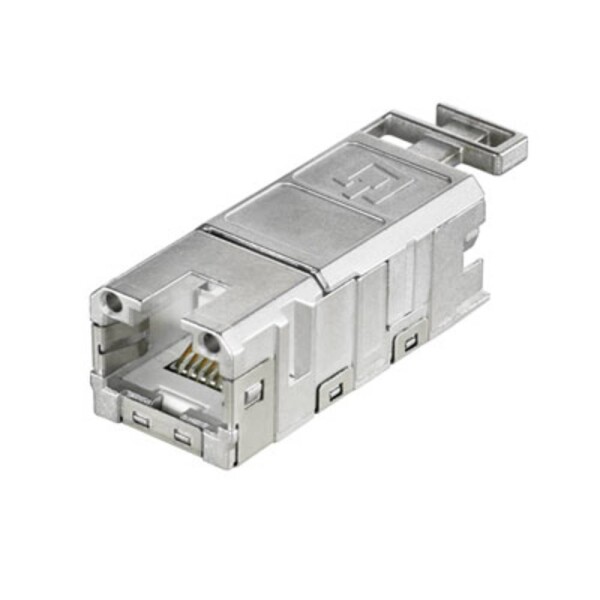 Weidmüller IE-BI-RJ45-FJ-P neupravený zástrčkový konektor pre senzory - aktory, 1963830000, 10 ks; 1963830000