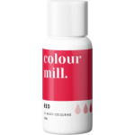 Olejová farba 20 ml vysoko koncentrovaná červená - colour mill - colour mill