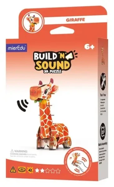 MIEREDU 3D puzzle Žirafa