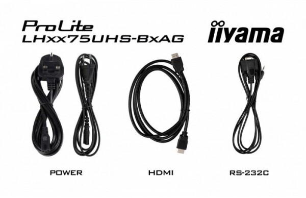 Iiyama iiyama Monitor 55 '' LH5575UHS-B2AG,24/7,IPS,ANDROID.11,4K, WiFi, iiSignage2, FailOver, EShare, 24/7, full daisy chain