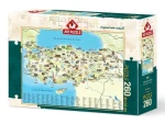 ART PUZZLE 4288 Puzzle Turecko: Kultúrna mapa