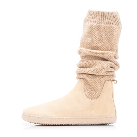 Shapen Knitty Vanila Leather barefoot čižmy 39 EUR